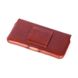 Кожаный чехол на ремень Valenta С918 для телефонов 144х73х10 мм рыжий шлевка, Рыжий