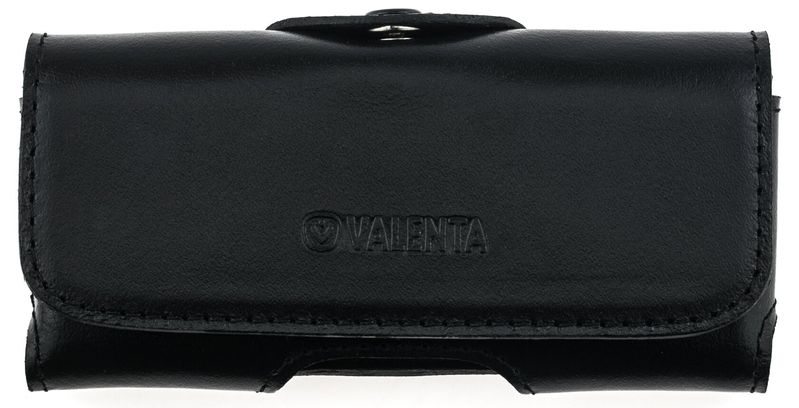 Кожаный чехол на пояс Valenta 570Б (116х50х14 мм), The black