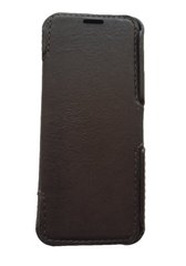 Шкіряний чохол-книжка Valenta для Nokia 230 Dual Sim Темно-коричневий