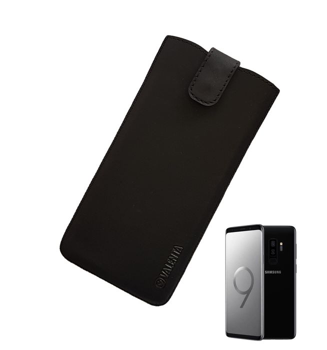 Універсальний шкіряний чохол-кишеню для Samsung Galaxy S8Plus /S9Plus Чорний, Чорний
