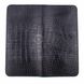 Дорожный кожаный черный органайзер для документов Valenta кроко, ХР5931, Чорний