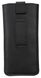 Кожаный чехол-карман Valenta для телефона (143 х 73 х 8,5 мм) Черный, Черный