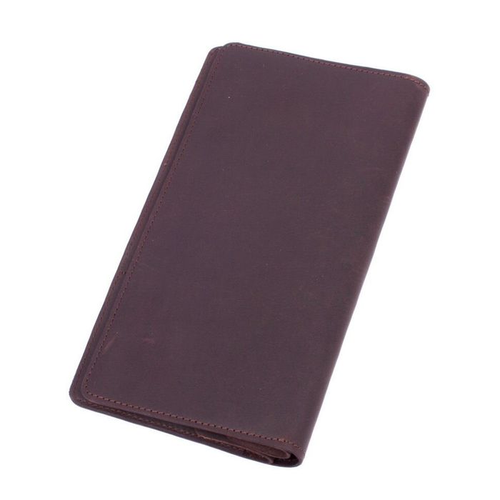 Кожаный коричневый тревел-кейс для документов Valenta нубук, ХР82610, Brown
