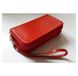 Кожаный чехол Valenta на молнии для двух телефонов XL, Red
