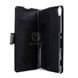 Кожаный черный чехол-книжка Valenta для Sony Xperia XA Dual (F3112), Черный