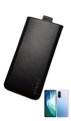 Шкіряний чохол-кишеня VALENTA телефон Xiaomi Mi 11i Чорний, Чорний