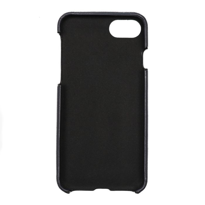 Кожаный чехол-накладка Valenta для Apple iPhone 7 Plus/ 7s Plus/ 8 Plus , Черный