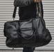 Кожаная дорожная сумка Valenta Bag A1 (Черный), The black