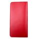 Дорожный красный кожаный органайзер для документов Valenta, ХР59543, Красный