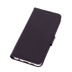 Кожаный чехол-книжка Valenta для Samsung Galaxy S6 Edge, Черный