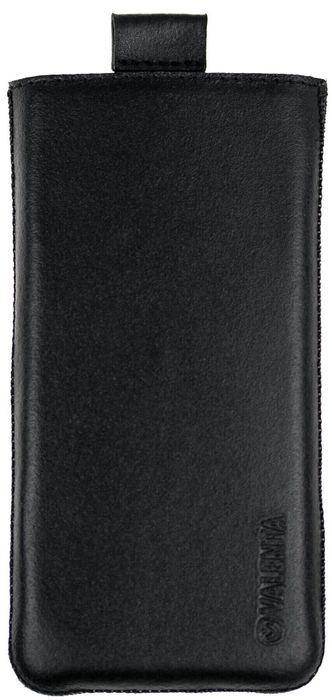 Кожаный чехол-карман Valenta С564 для Samsung Galaxy Note 10 Plus Черный