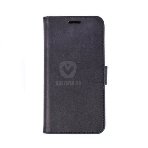 Кожаный черный чехол-книжка Valenta для Google Nexus 5X, Черный