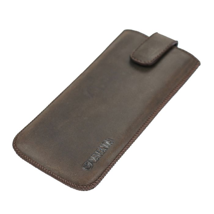 Шкіряний чохол-кишеня Valenta С1009 для Xiaomi Note 9 Коричневий