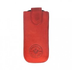 Кожаный чехол для IQOS 3 DUOS Valenta Красный, EC412, Красный