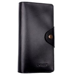 Valenta Leather Black Double Wallet