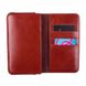 Кожаный чехол-кошелек для телефона до 151,5х76х10 мм  C1129XL Valenta Рыжий, Рыжий