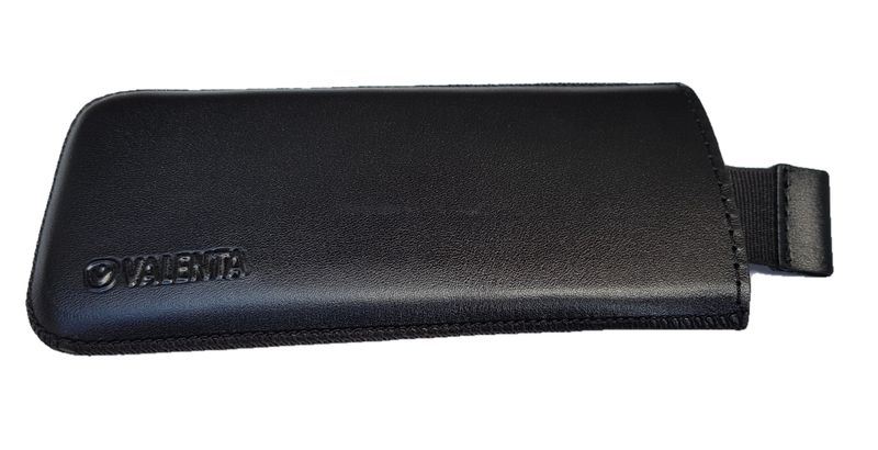 Кожаный чехол-карман Valenta С564 для Nokia 210, Черный