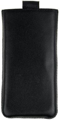 Шкіряний чохол-кишеня Valenta 564 для iPhone XR Чорний, Чорний