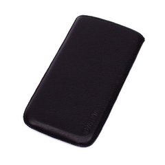 Кожаный чехол Valenta для телефона Samsung Galaxy Note 3, The black