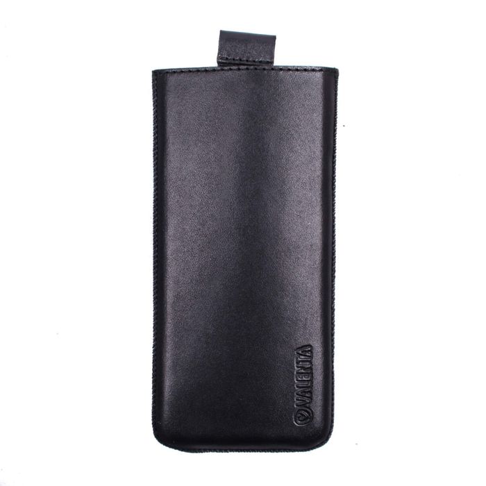 Кожаный чехол-карман Valenta для телефона Samsung Galaxy S9, Черный