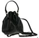 Кожаная женская сумка-мешок Valenta ВЕ6173 Черная