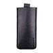 Кожаный чехол-карман Valenta для телефона Samsung Galaxy S9, The black