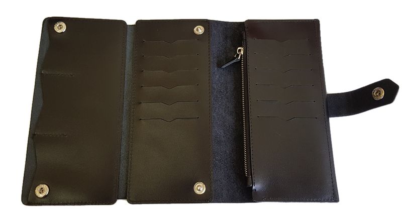 Valenta Cambiata Leather Wallet ХР246 Black