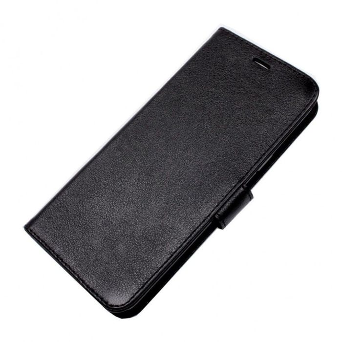 Шкіряний чохол-книжка Valenta для телефону Samsung Galaxy S9 Plus, Чорний
