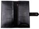 Valenta Legato leather black wallet ХР186 Alcor