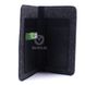 Шкіряний гаманець з відділенням для телефону Valenta 1153XL, Чорний