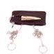 Кожаный детский футляр Valenta для ключей, ХК44610pc, Brown