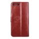 Кожаный коричневый чехол-книжка Valenta для iPhone 7 Plus/ 7s Plus/ 8 Plus с накладкой и карманами