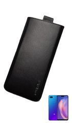 Кожаный чехол-карман VALENTA для Xiaomi Mi 8 Lite, Черный