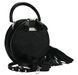 Шкіряна жіноча сумка Valenta з тисненням змія (BE6200), Чорний