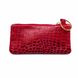 Кожаная сумочка для ключей Valenta кроко, ХК4433, Red