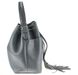 Шкіряна жіноча сумка-мішок Valenta ВЕ6173 Сіра