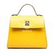 Кожаная желтая женская сумка-келли Valenta, Yellow