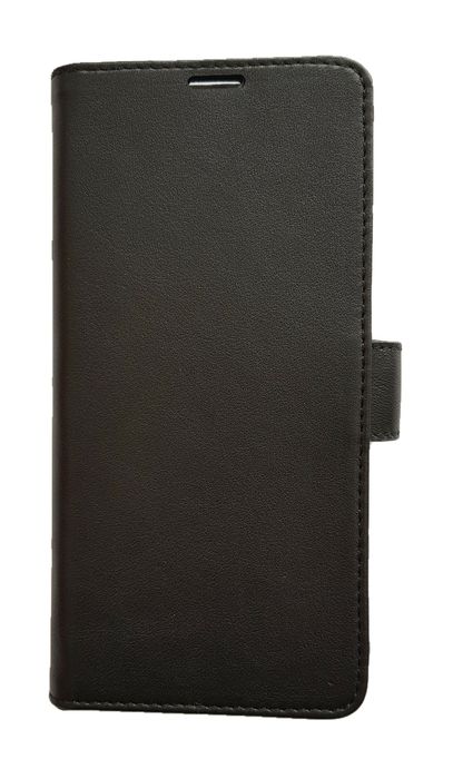 Кожаный черный чехол-книжка Valenta для Xiaomi Redmi Note 5, Черный