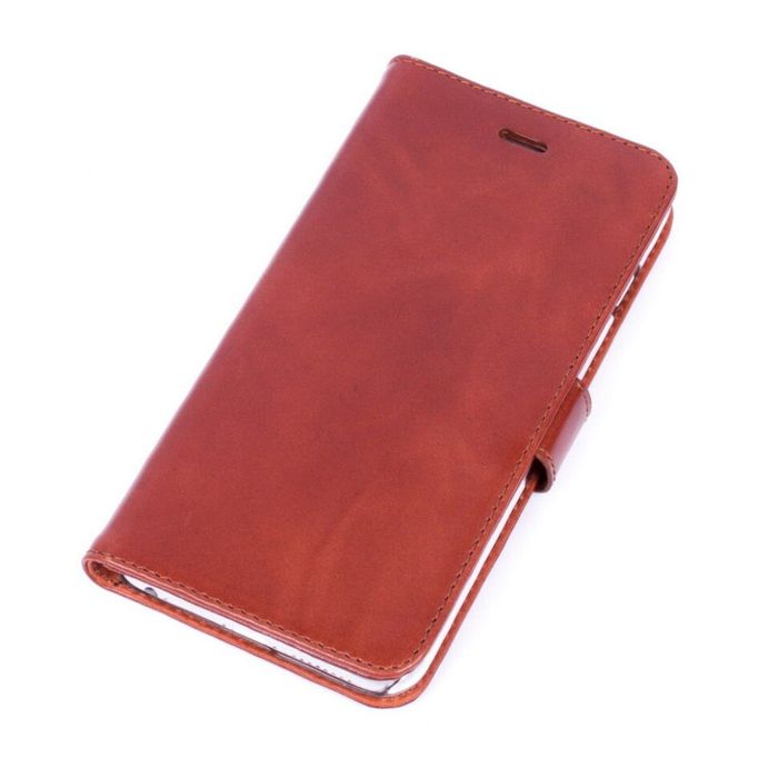 Кожаный коричневый чехол-книжка Valenta для Apple iPhone 6 Plus /6S Plus - 5.5 дюйма, Brown
