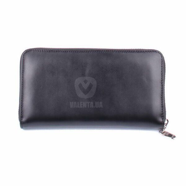 Valenta Rich Leather Black Wallet