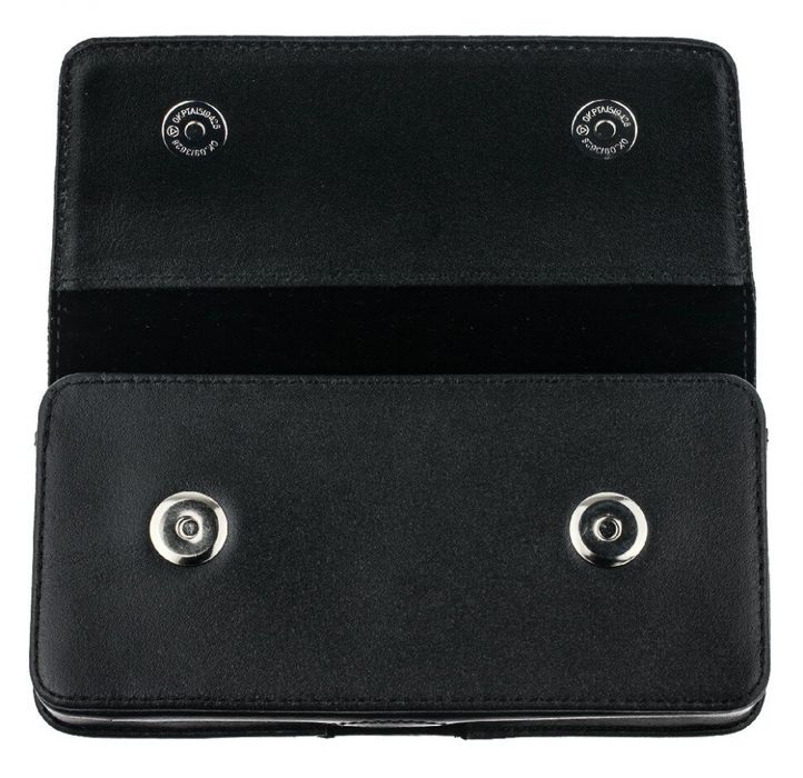 Чехол на ремень Valenta для телефонов 5.5 - 5.8 дюймов черный на клипсе (150x75x15 мм), Черный