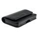 Чехол на ремень Valenta для телефонов 5.5 - 5.8 дюймов черный на клипсе (150x75x15 мм), Черный