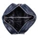 Кожаная синяя женская сумка на цепочке Valenta, Темно-синій