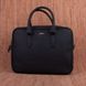 Leather men's business bag BM7036 Valenta, The black