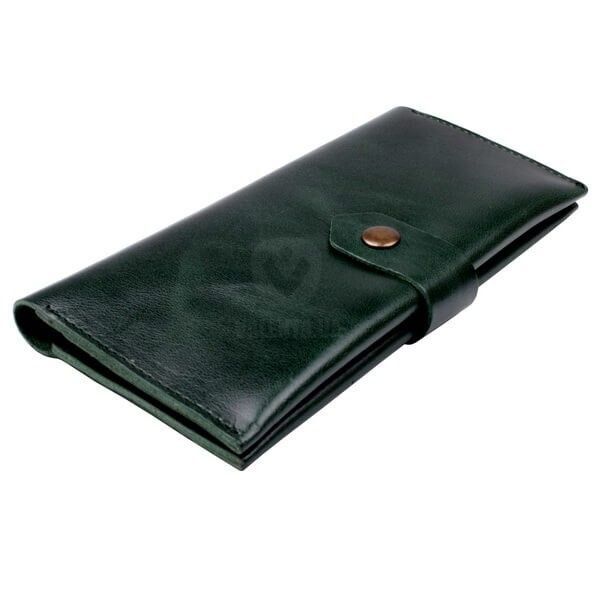 Valenta Legato leather green wallet ХР186 Alcor