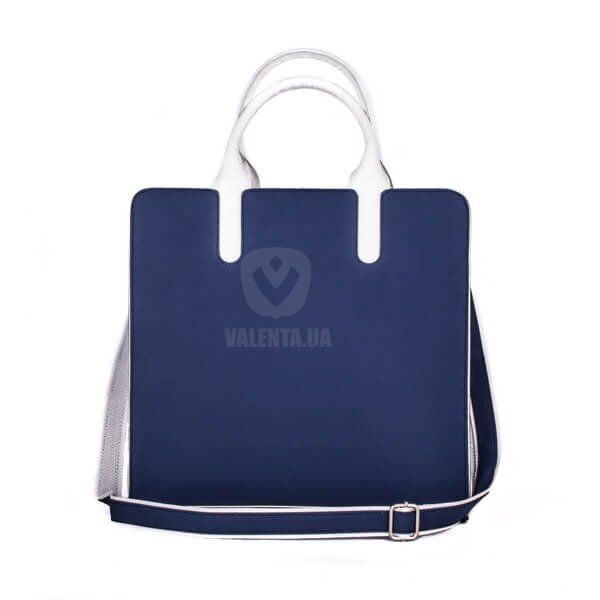 Женская синяя сумка-тоут Valenta неопрен, Dark blue
