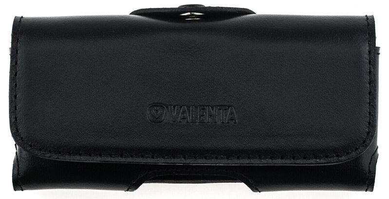 Кожаный чехол на пояс Valenta 570L для Nokia 8000 4G Dual Sim, Черный