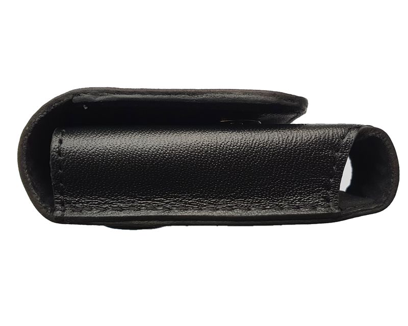 Шкіряний чохол на пояс Valenta 570Flip для Samsung Galaxy Flip, Чорний