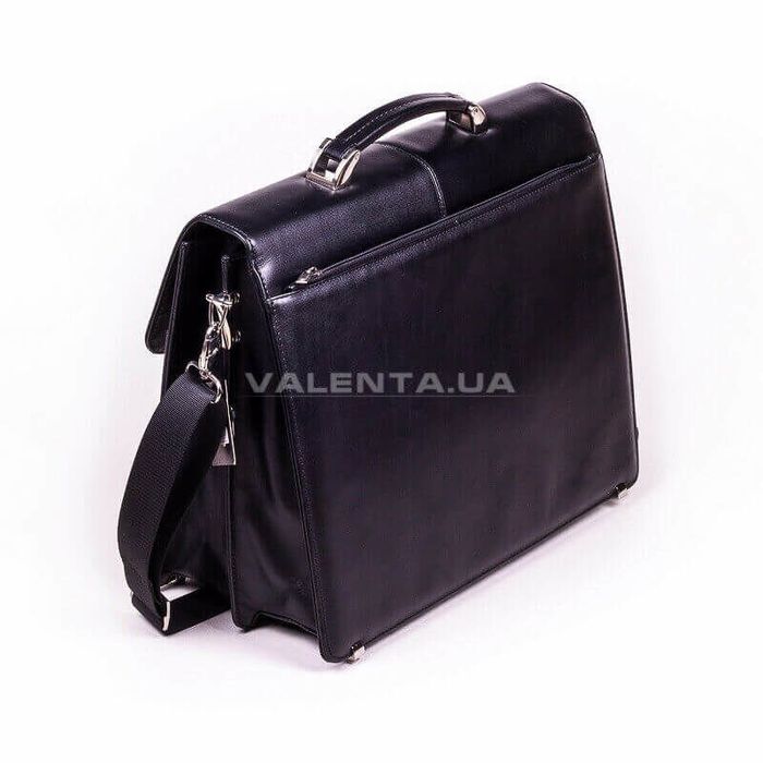 Кожаный портфель Valenta, The black