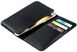Кожаный чехол-кошелек Valenta С1129XXL для Huawei Nova 9 Черный, Черный